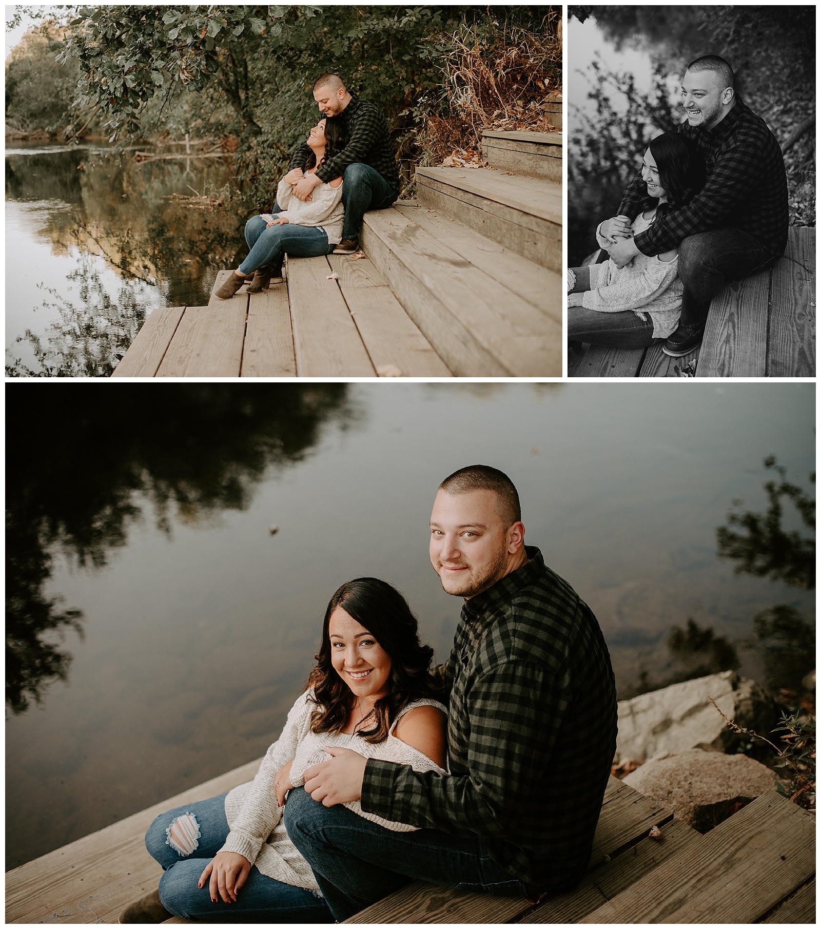 Cozy Fall Engagement Photography Session in Michigan