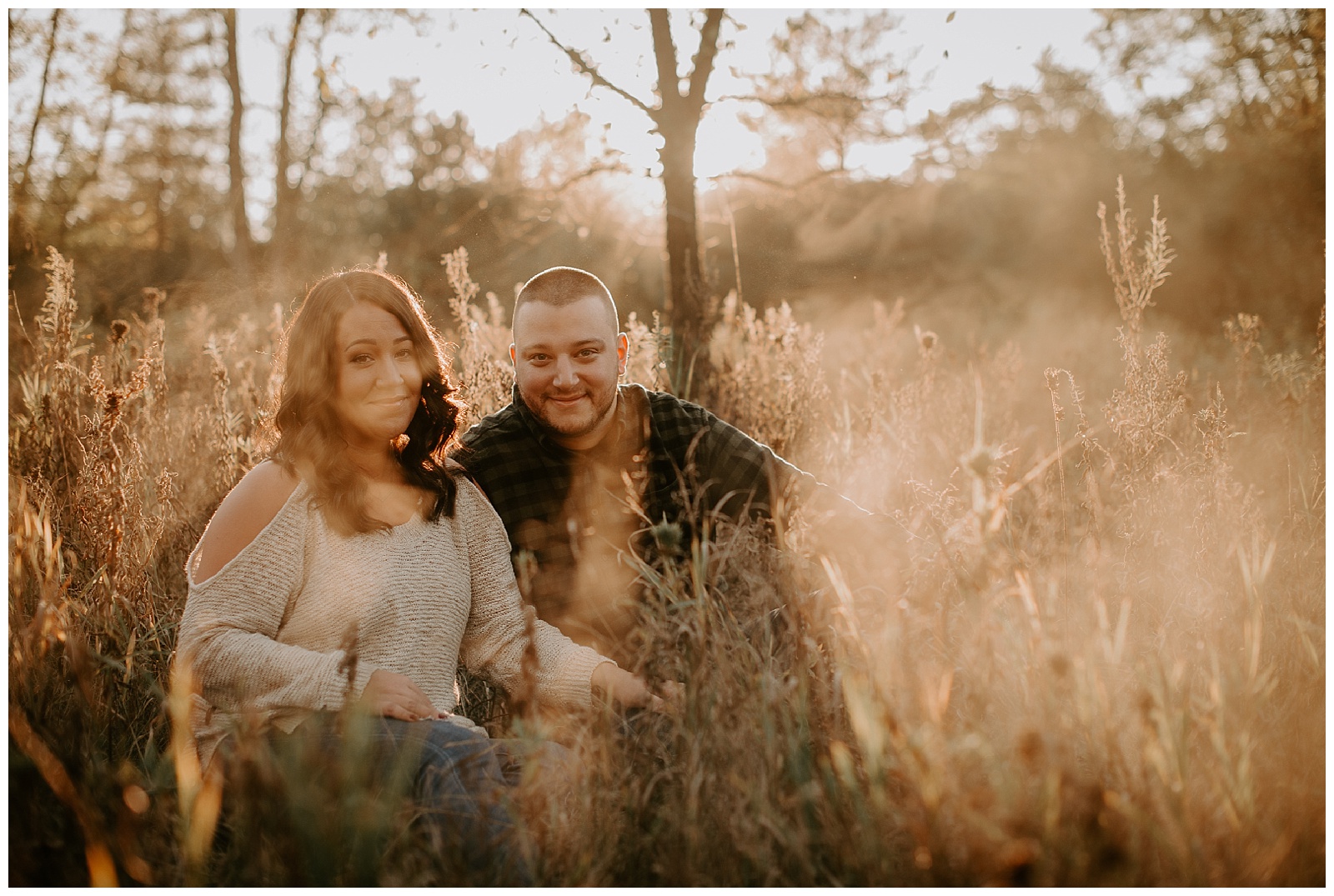 Warm and Cozy Engagement Photographer in Michigan