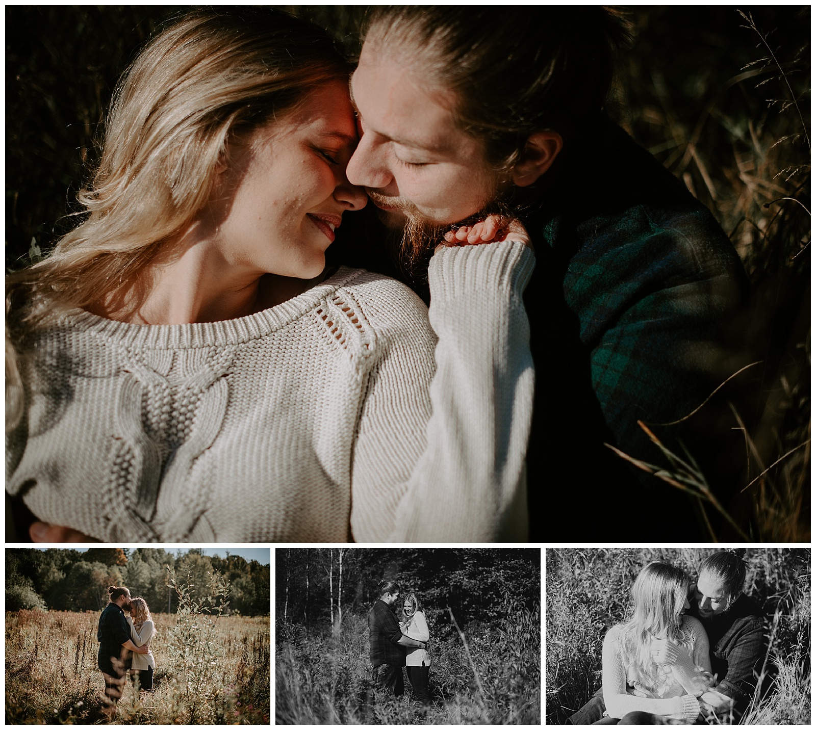 Fall Engagement Photographer in Michigan