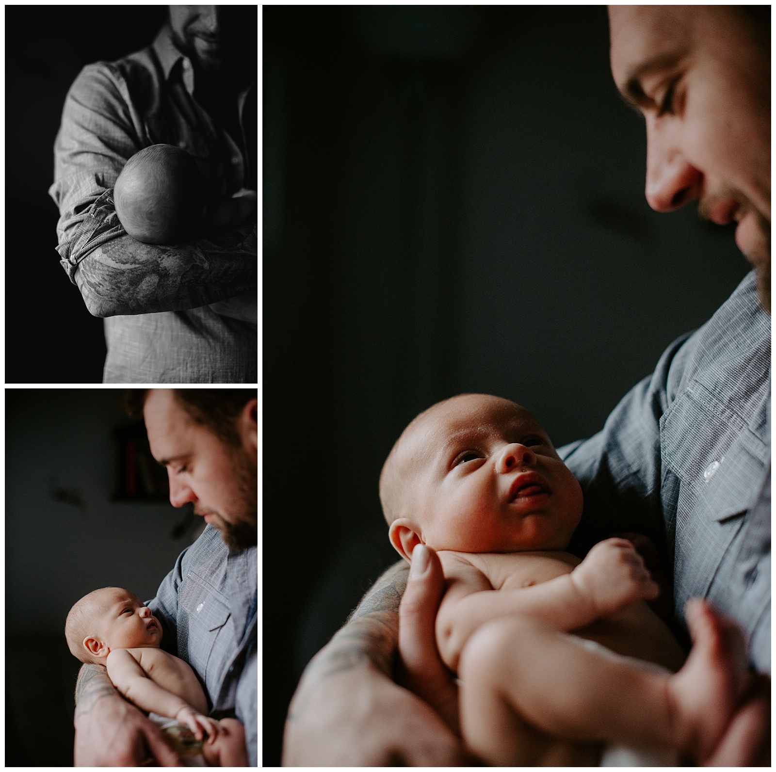 Grand Rapids Michigan Newborn Photographer In Home Session