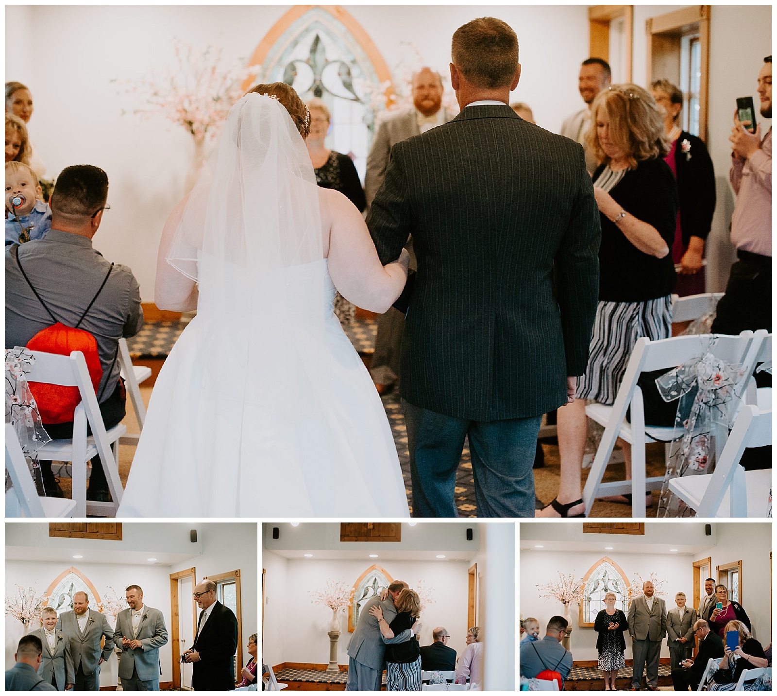 Grand Rapids Photographers Liv Lyszyk Photography Sunset Elopement Photographer at Apple Blossom Chapel