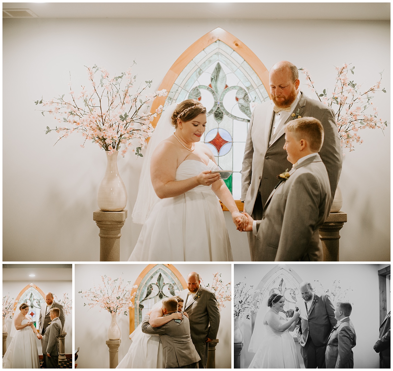 Grand Rapids Photographers Liv Lyszyk Photography Sunset Elopement Photography at Apple Blossom Chapel