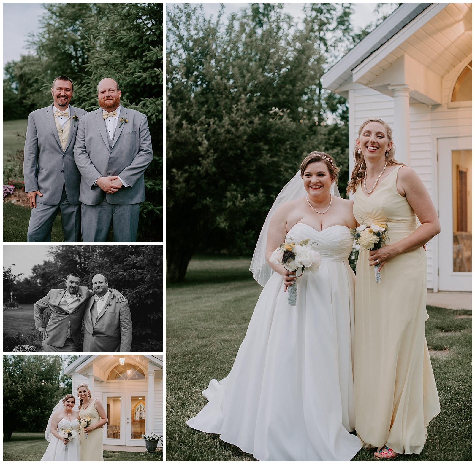 Grand Rapids Photographers Liv Lyszyk Photography Sunset Elopement Photography at Apple Blossom Chapel