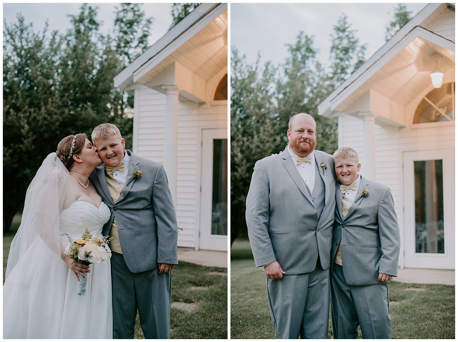 Grand Rapids Photographers Liv Lyszyk Photography Sunset Elopement Photography at Apple Blossom Chapel