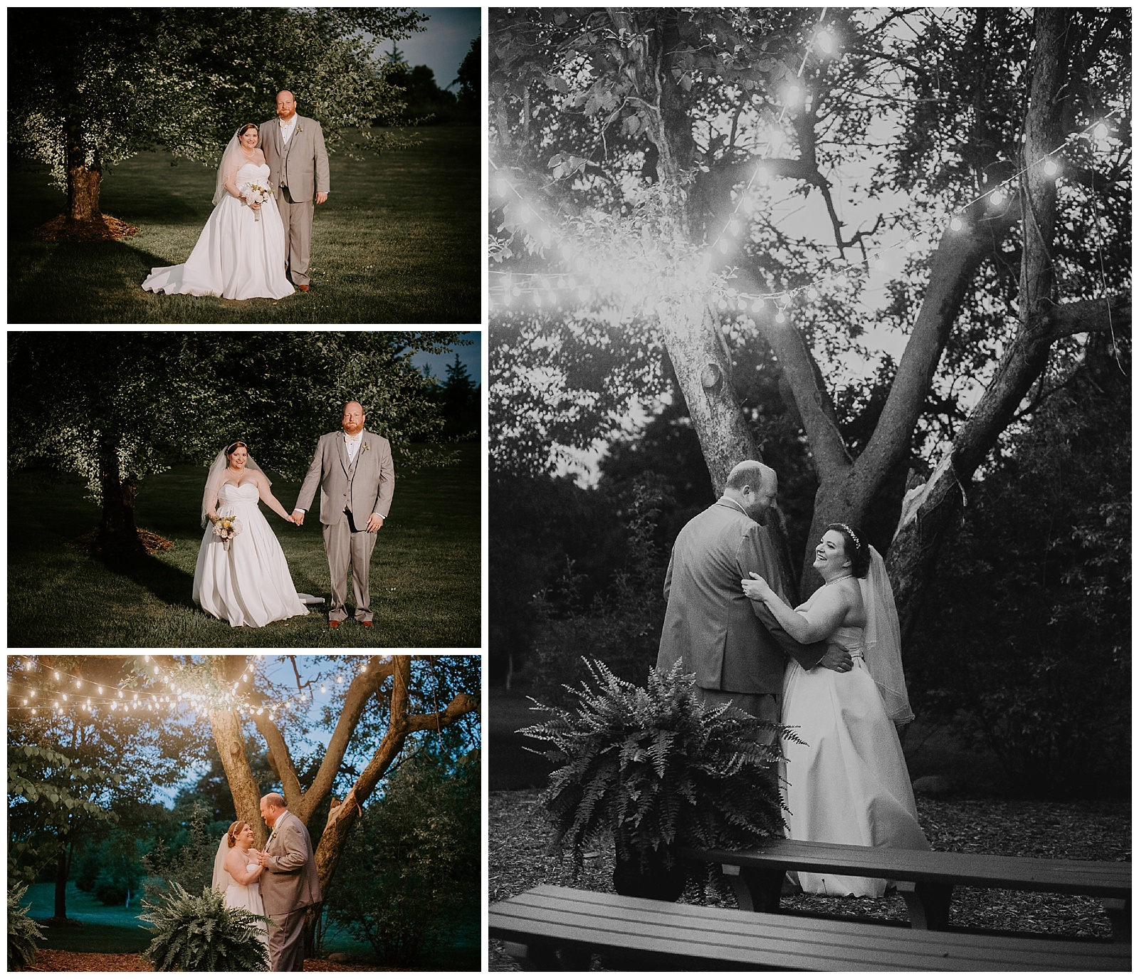 Grand Rapids Photographers Liv Lyszyk Photography Sunset Elopement Photography at Apple Blossom Chapel