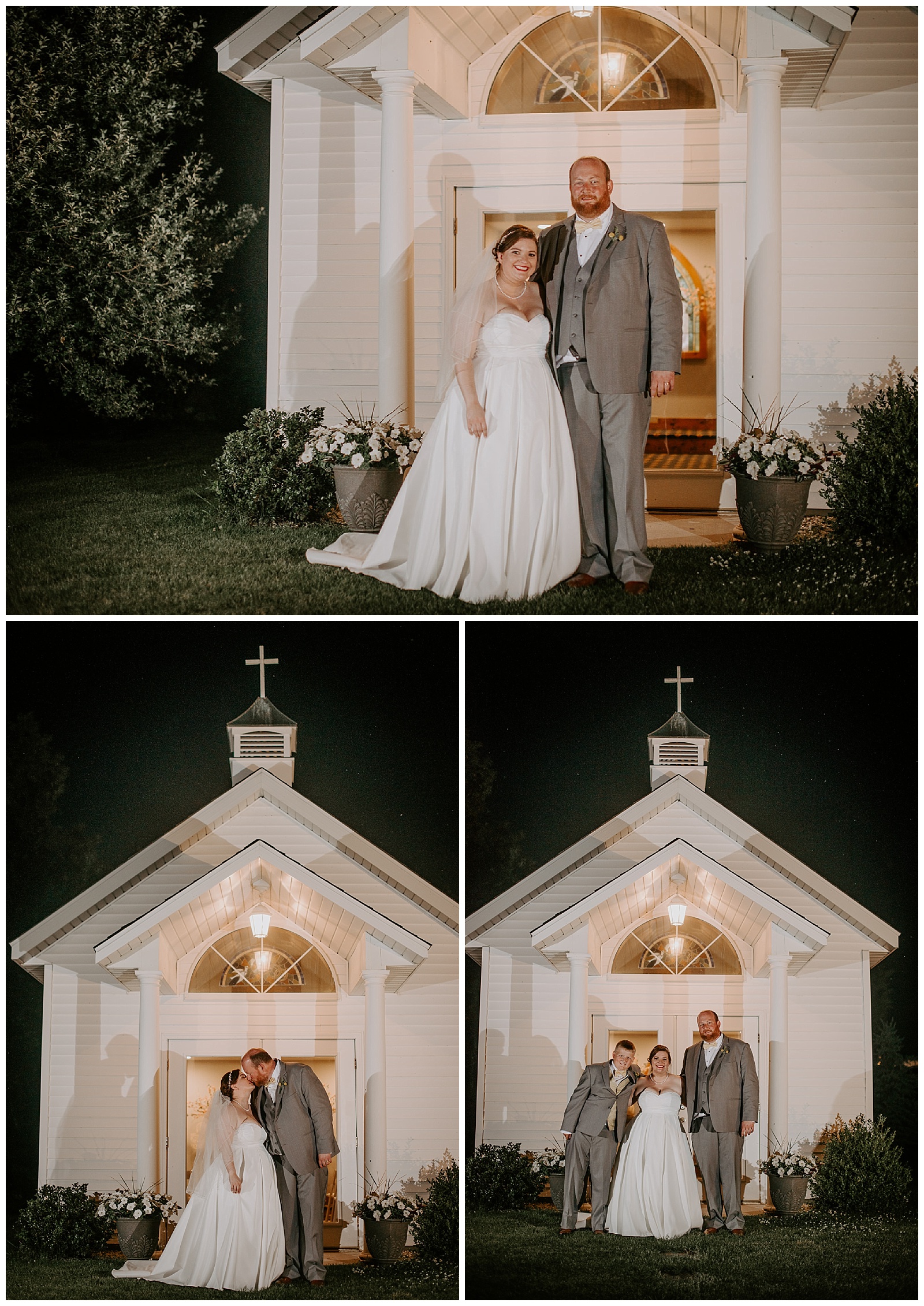 Grand Rapids Photographers Liv Lyszyk Photography Sunset Elopement Photographer at Apple Blossom Chapel