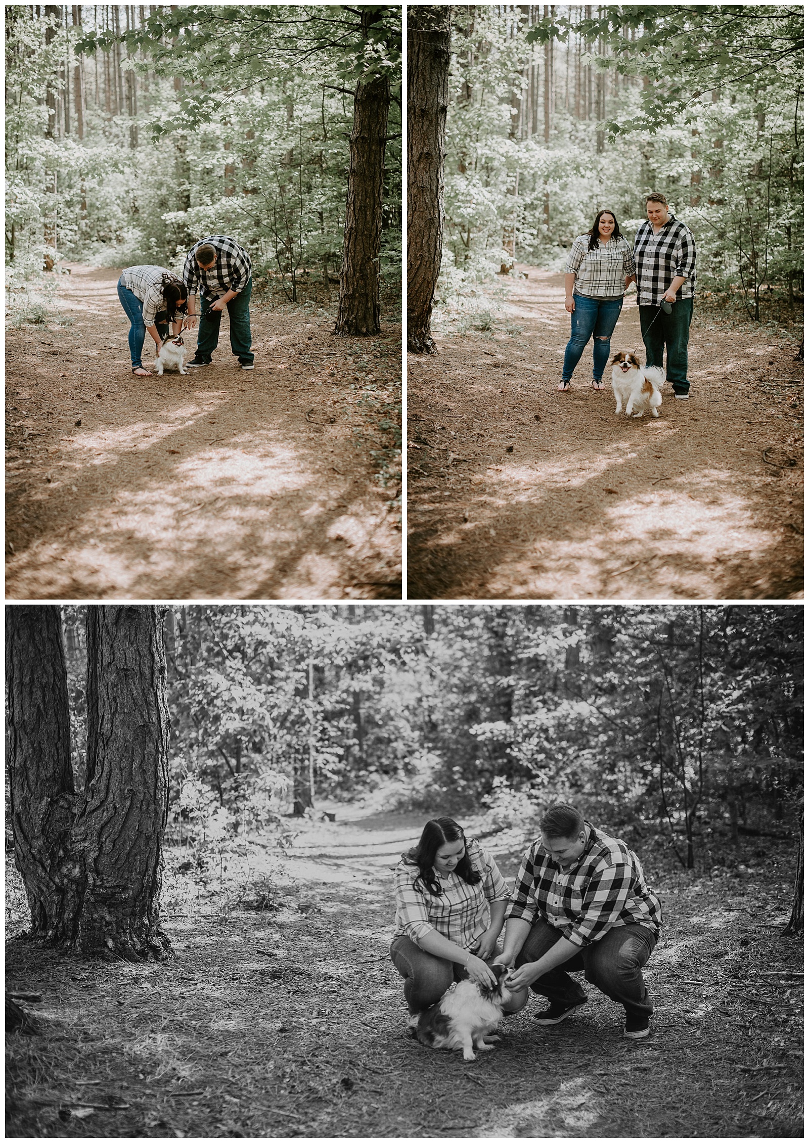 Grand Rapids Engagement Photographer Liv Lyszyk Photography at Provin Trails in Grand Rapids, Michigan