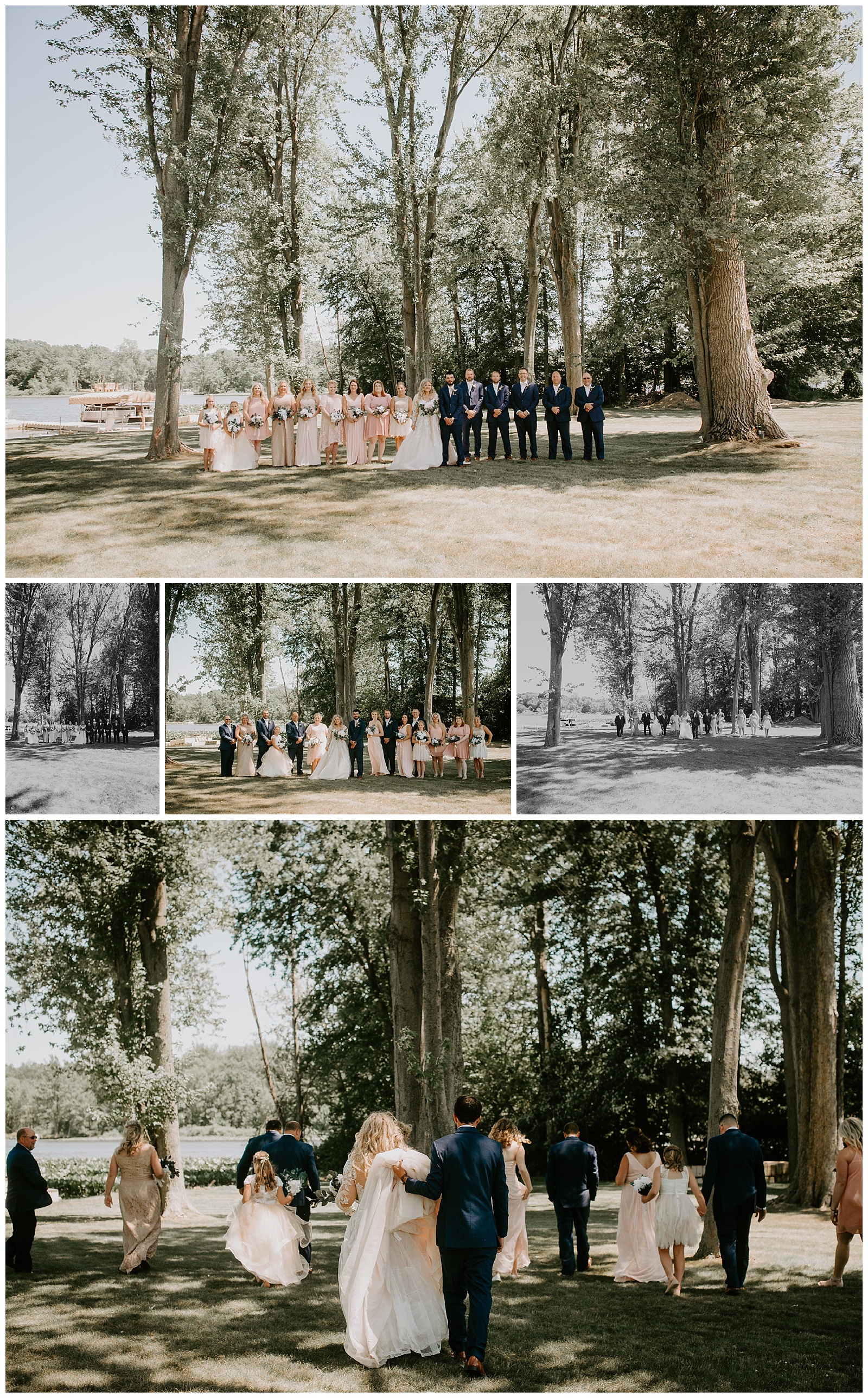 Michigan Backyard wedding photographer Liv Lyszyk Photography based in Grand Rapids MI