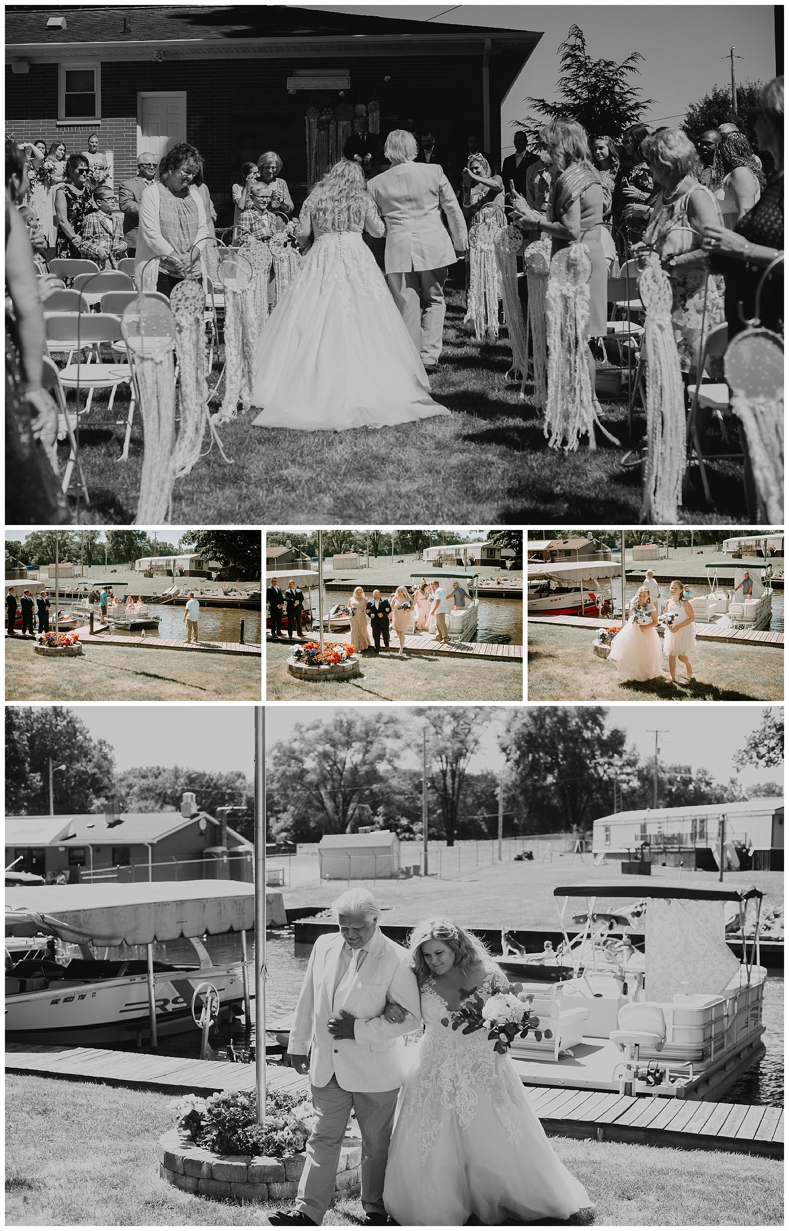 Grand Rapids Michigan Coldwater MI Backyard wedding photographers and elopement photographers