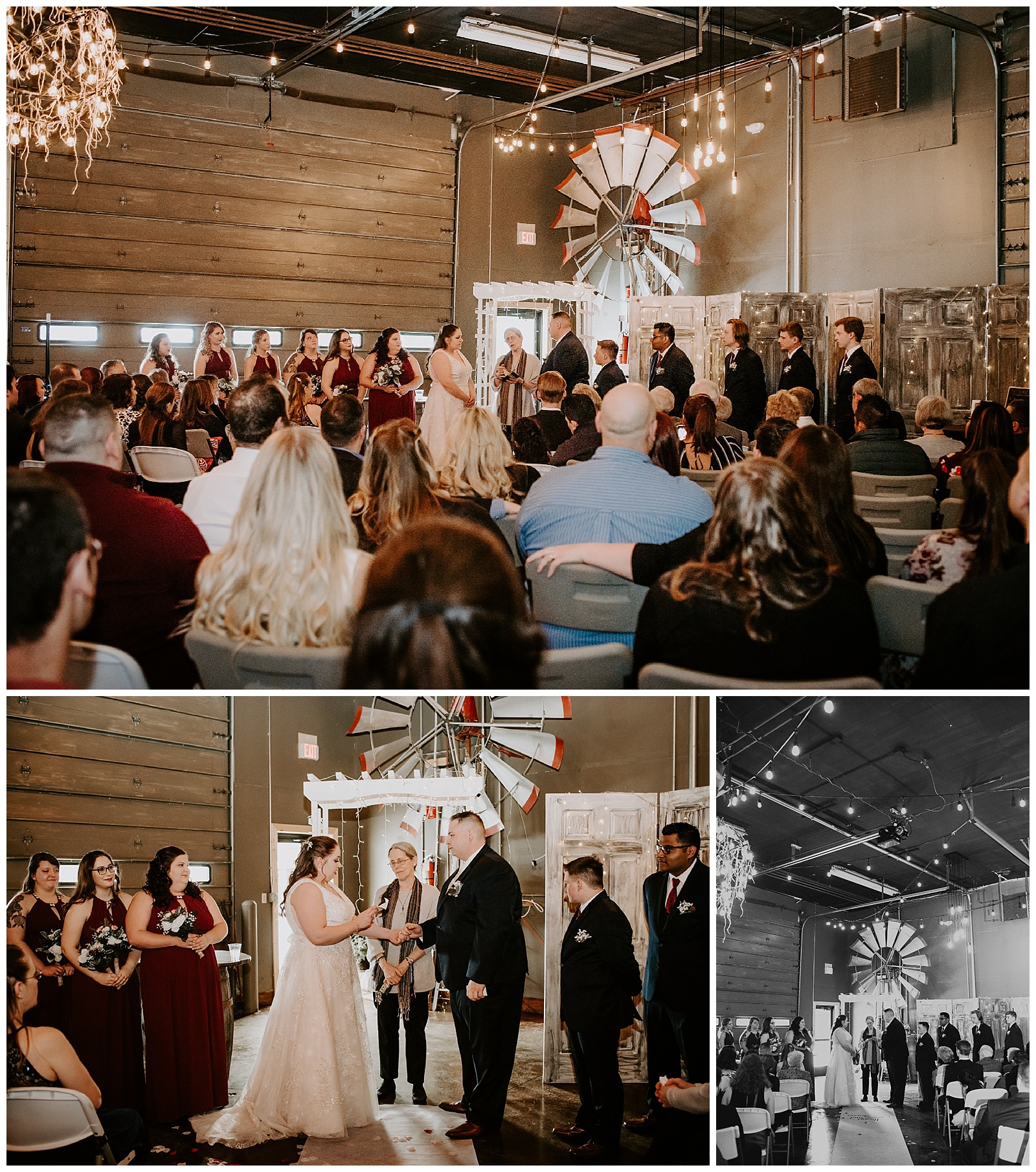 Michigan Wedding Photographer Liv Lyszyk Photography A Cut Above Event Center Winter Wedding