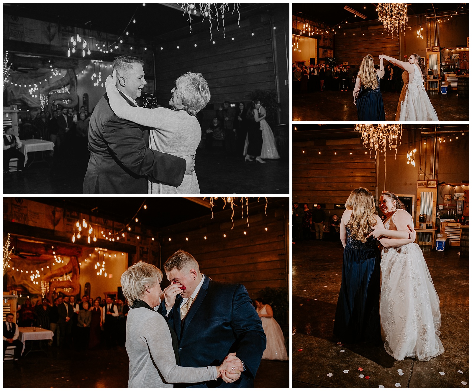 Michigan Wedding Photographer Liv Lyszyk Photography A Cut Above Event Center Winter Wedding