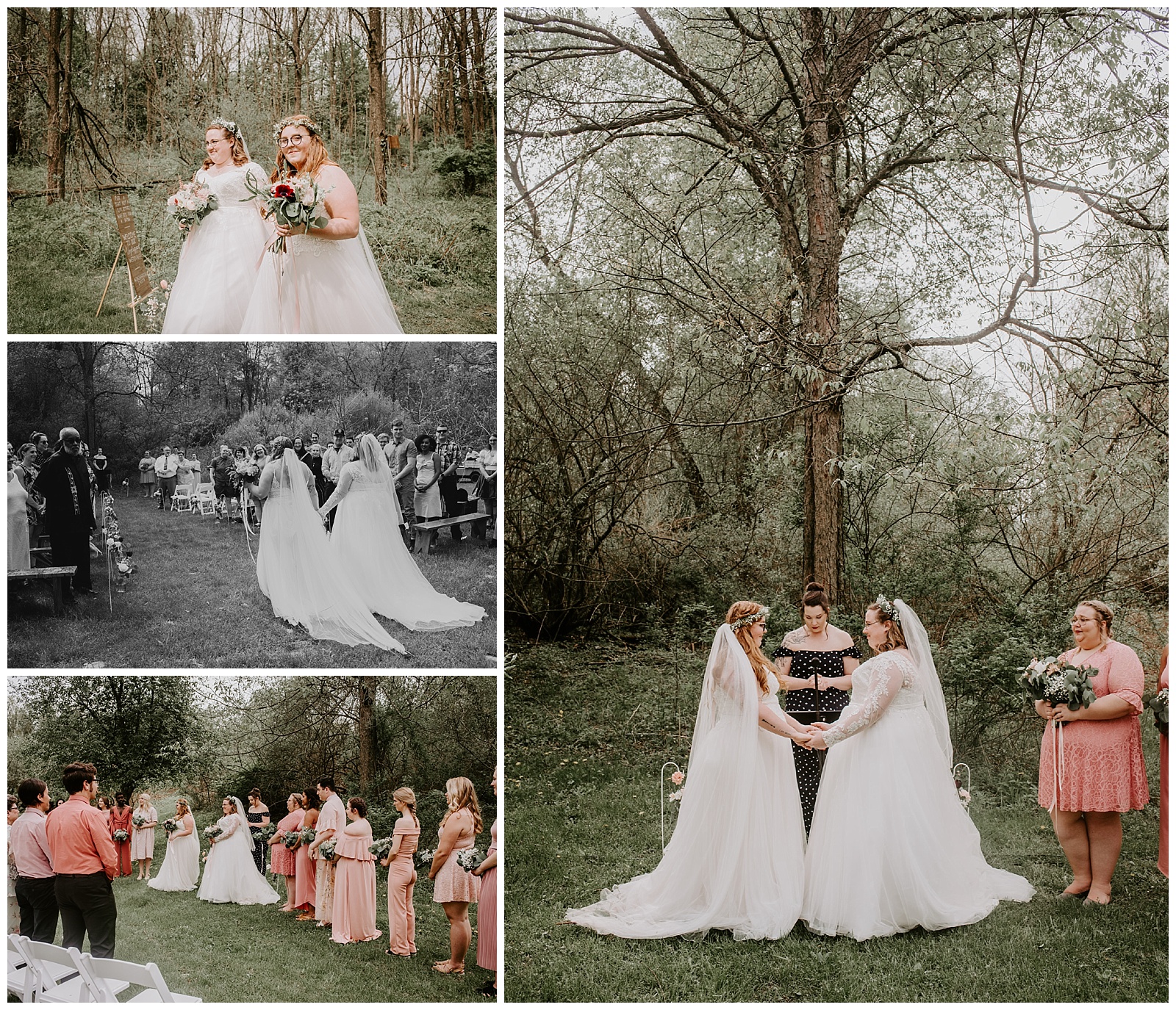 Queer wedding photographer Liv Lyszyk Photography Circle Pines Center Camp Wedding Photography LGBTQ elopement Grand Rapids Michigan