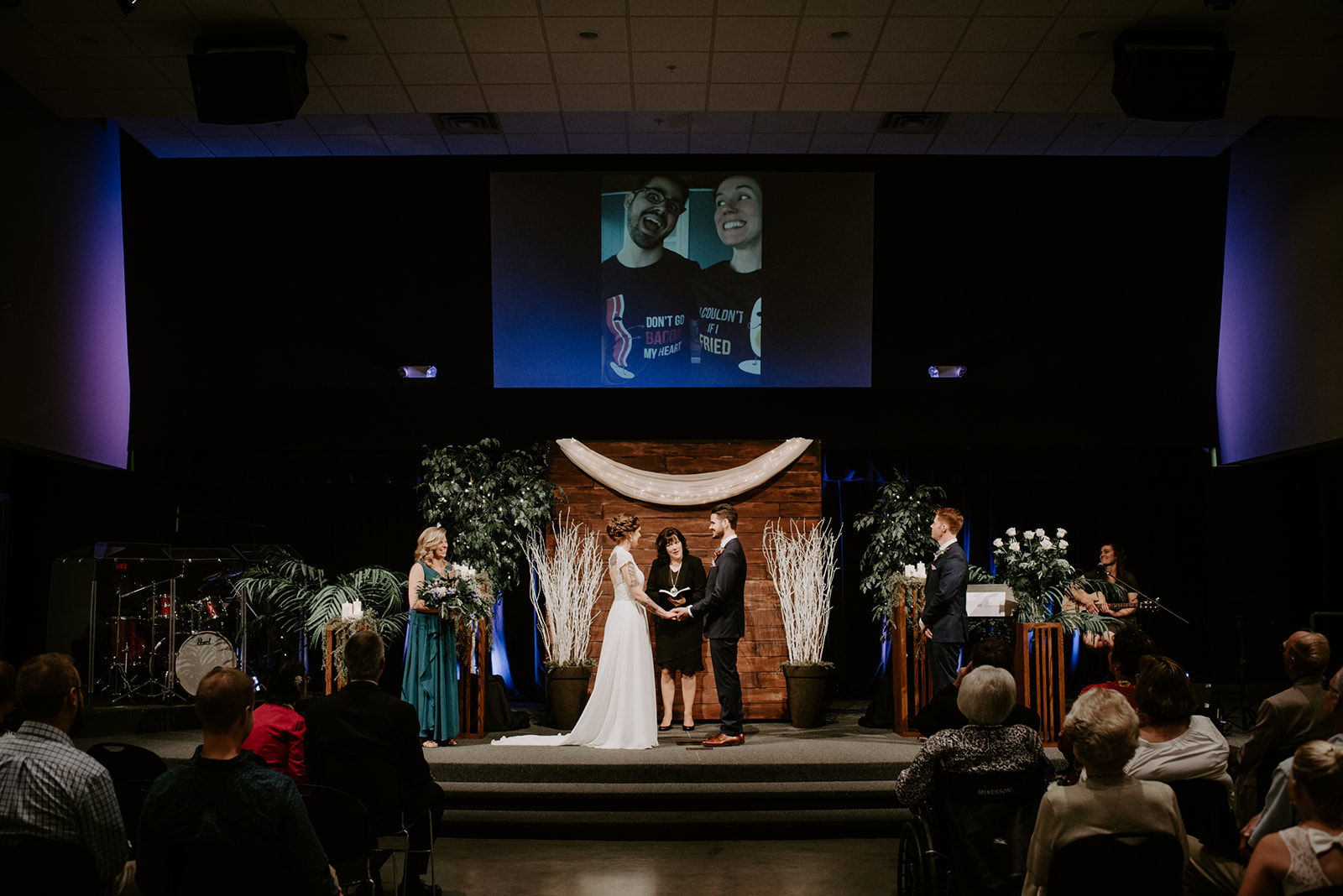 City Life Church in Grand rapids Michigan Wedding Ceremony