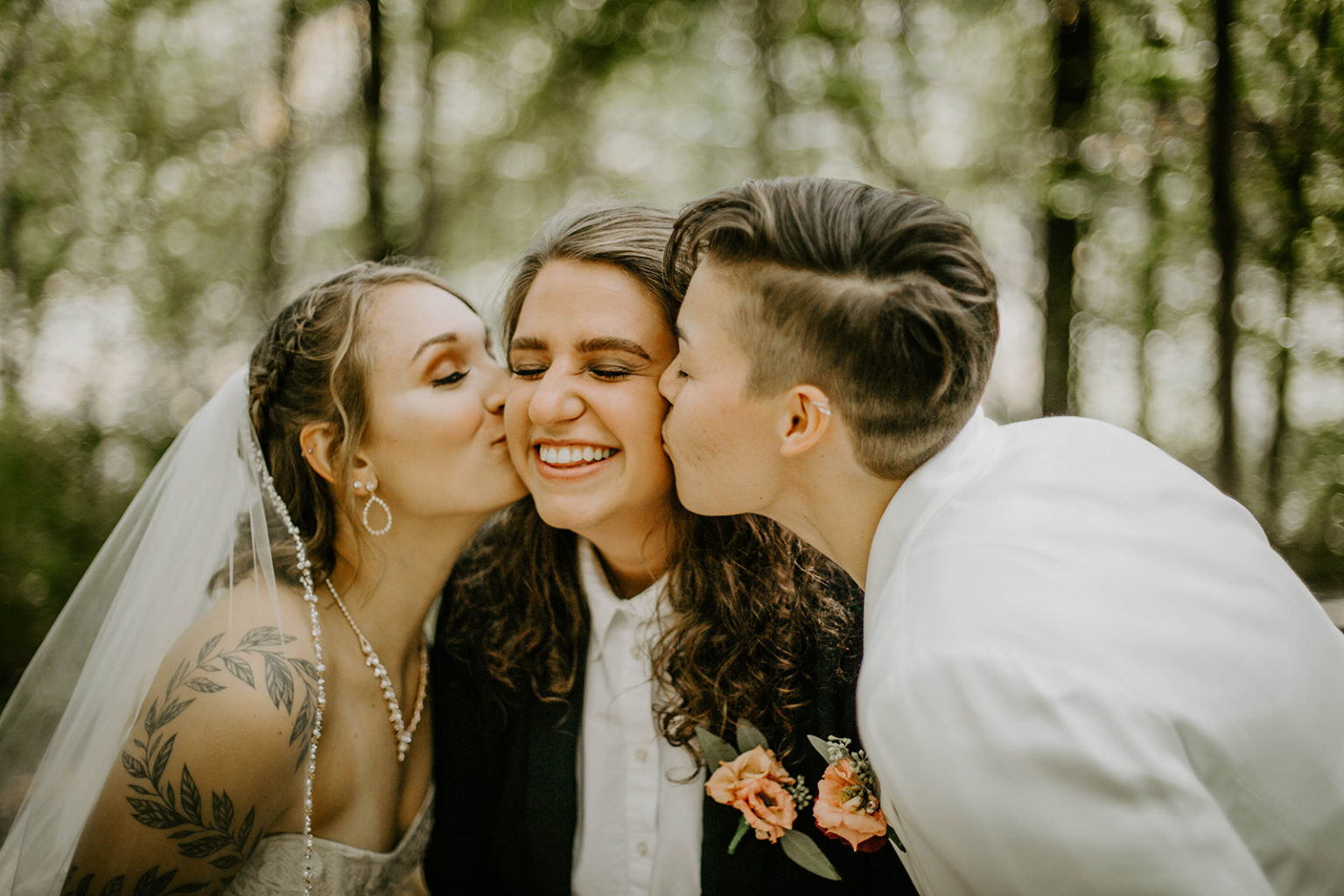 Allie and Brooke Carmel, IN LGBTQ Wedding Liv Lyszyk