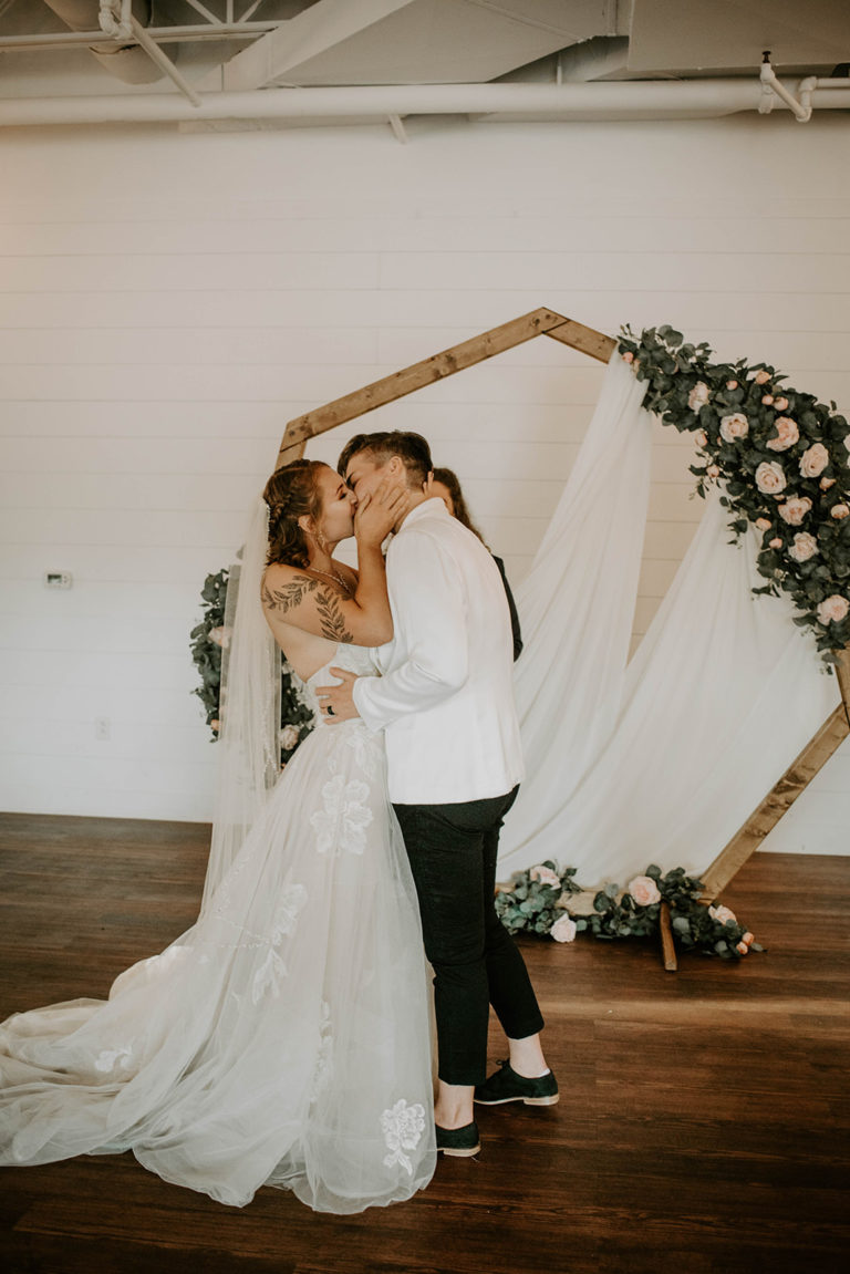 Allie and Brooke Carmel, IN LGBTQ Wedding Liv Lyszyk