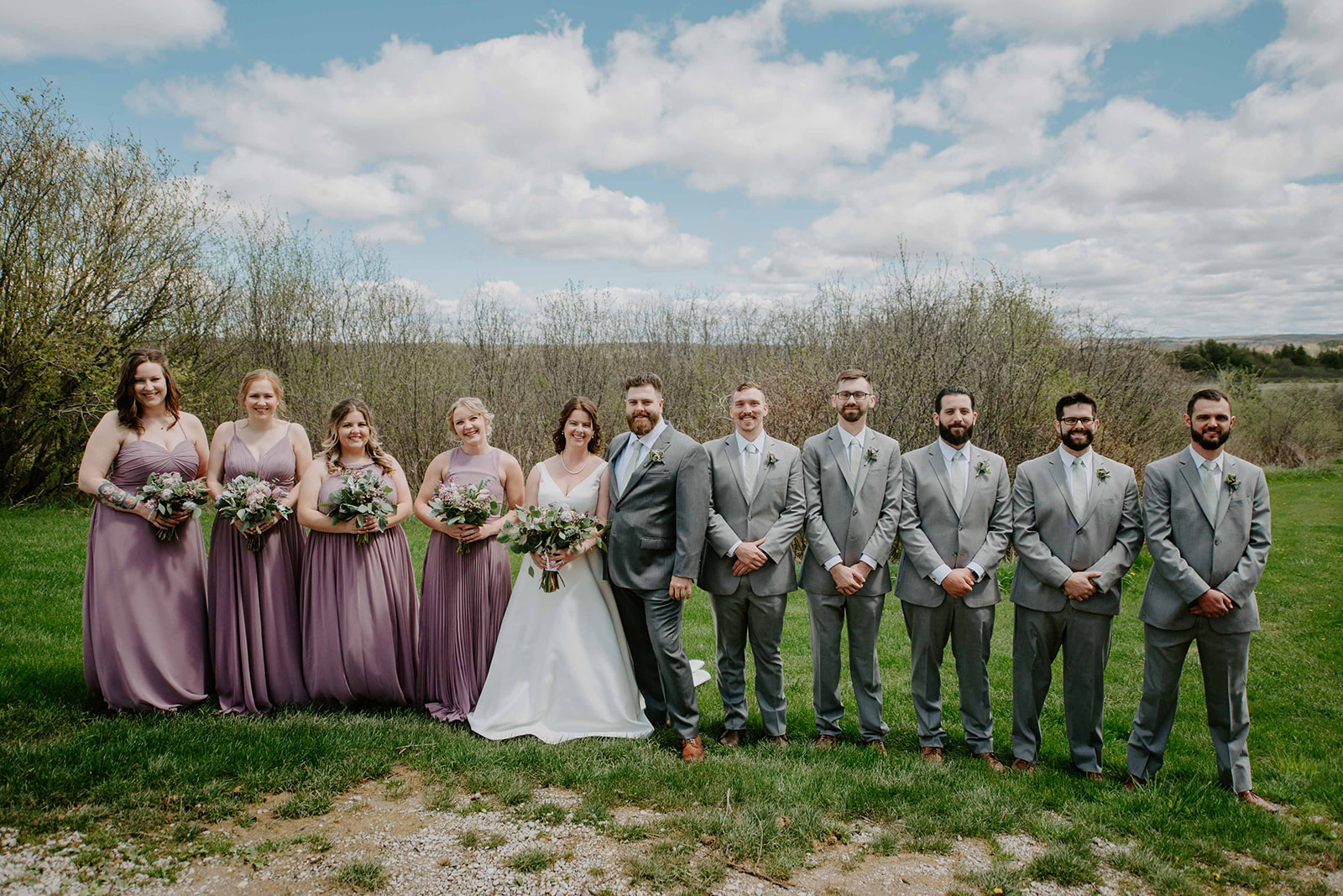 Wedding party, Jordan Valley Barn, East Jordan, Mi, Liv Lyszyk , Michigan Wedding Photographer