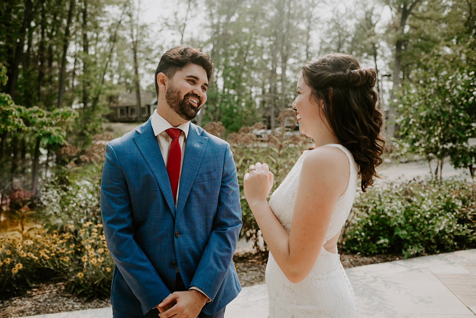 Summer Camp Wedding in Michigan at Camp Newaygo photography by Liv Lyszyk Photography a queer Grand Rapids wedding photographer