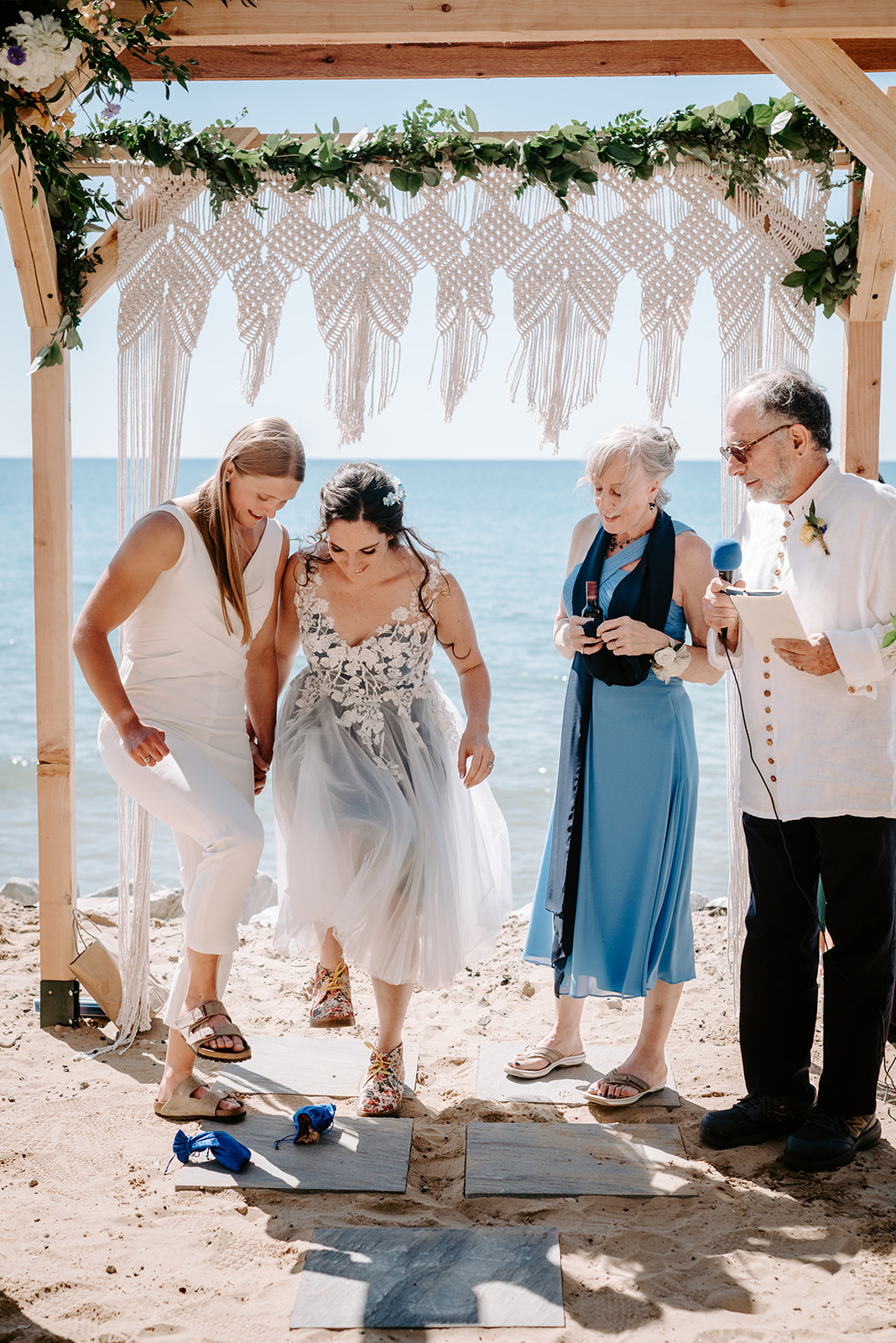 Wedding, Michigan, LGBTQ, Lake Michigan Wedding, Queer Elopement, Grand Rapids Michigan Wedding Photographer